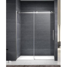 frameless single sliding door